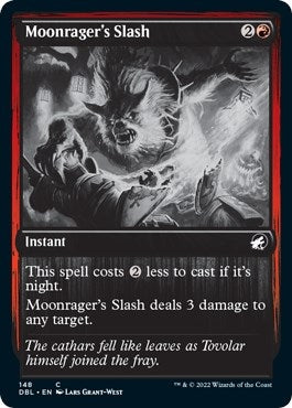 Image for Moonrager's Slash (148) (DBL) - Magic: The Gathering
