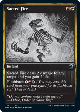 Image for Sacred Fire (239) (DBL) - Magic: The Gathering