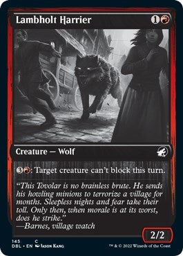 Image for Lambholt Harrier (145) (DBL) - Magic: The Gathering