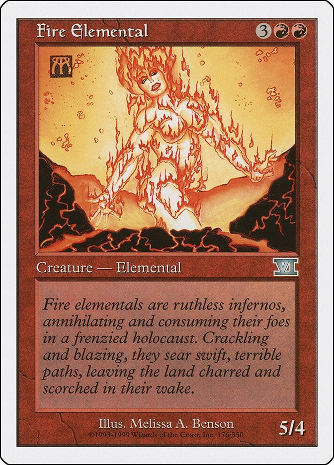 Image for Fire Elemental (176) (6ED) - Magic: The Gathering
