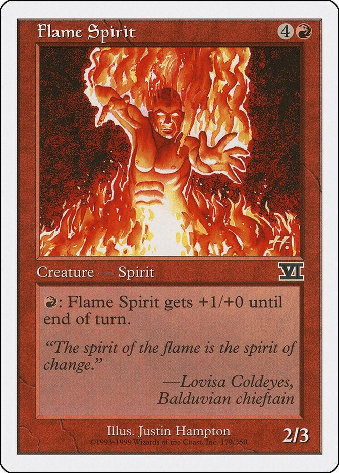 Image for Flame Spirit (179) (6ED) - Magic: The Gathering
