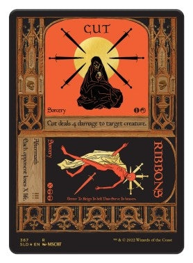 Image for Cut // Ribbons (Foil Etched) (Gold) (367) (SLD) - Magic: The Gathering