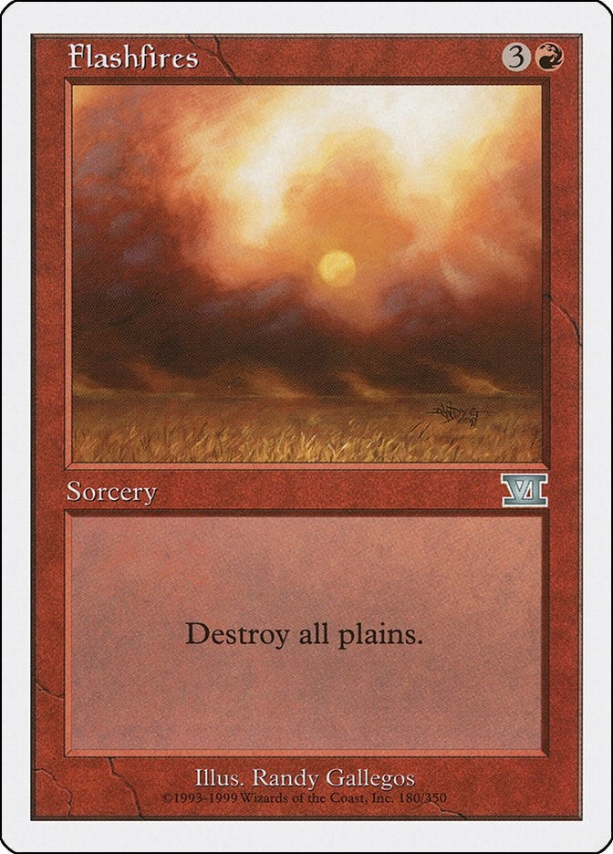 Image for Flashfires (180) (6ED) - Magic: The Gathering
