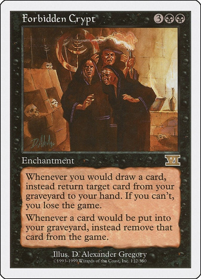Image for Forbidden Crypt (132) (6ED) - Magic: The Gathering