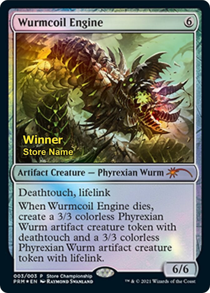 Image for Wurmcoil Engine (Winner) (3) (GAME) - Magic: The Gathering