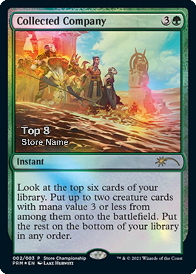 Image for Collected Company (Top 8) (2) (GAME) - Magic: The Gathering