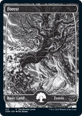Image for Forest (Moonlit Land) (Foil Etched) (412) (WPN) - Magic: The Gathering