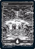 Image for Island (Moonlit Land) (Foil Etched) (409) (WPN) - Magic: The Gathering