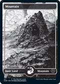 Image for Mountain (Moonlit Land) (Foil Etched) (411) (WPN) - Magic: The Gathering