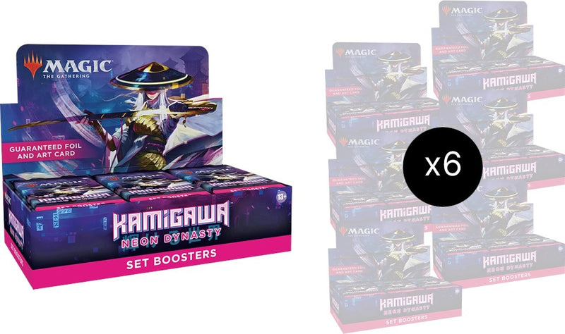 Image for Kamigawa: Neon Dynasty - Set Booster Display Case - Magic: The Gathering