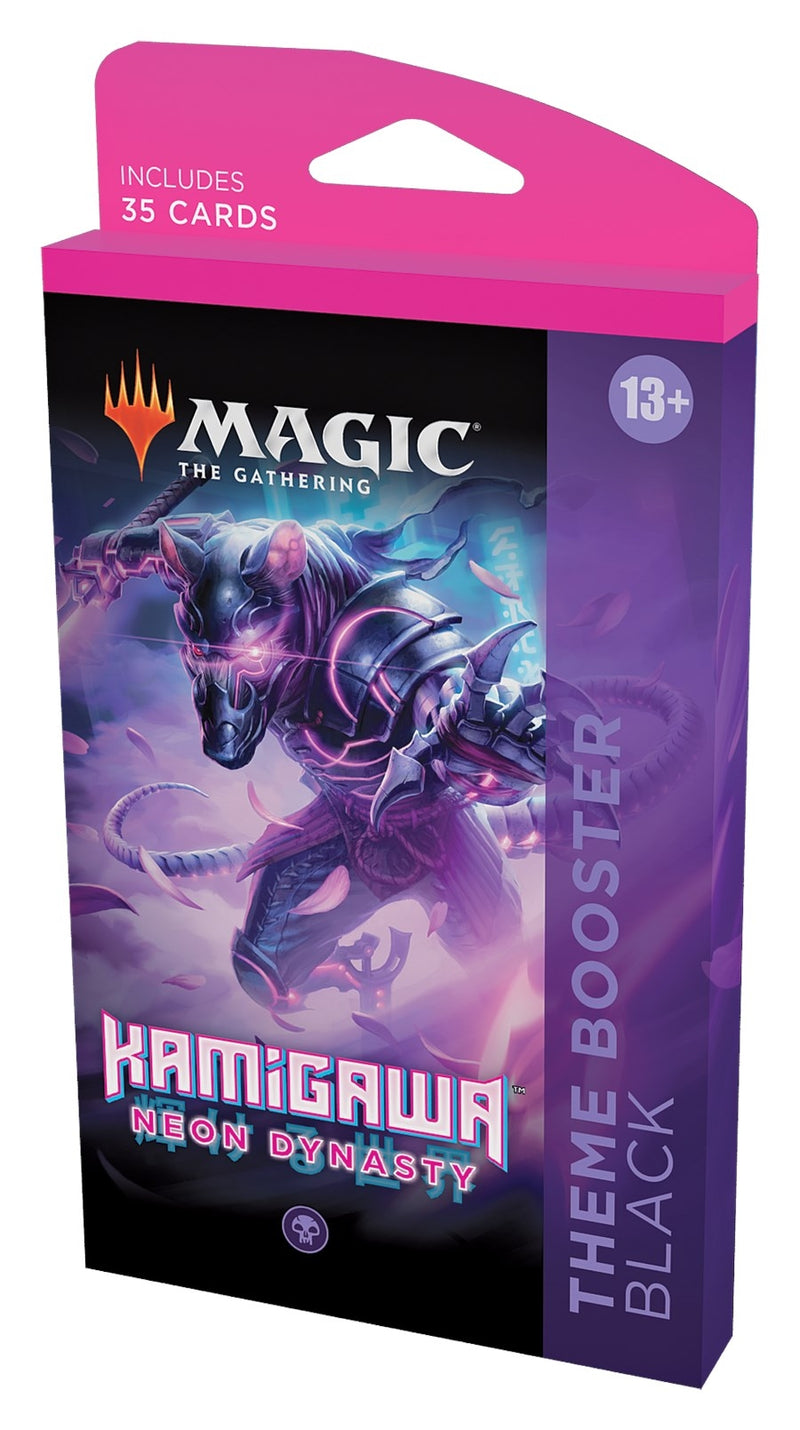 Image for Kamigawa: Neon Dynasty - Theme Booster [Black] - Magic: The Gathering