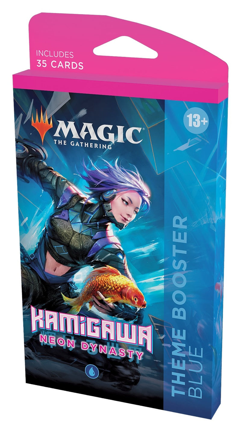 Image for Kamigawa: Neon Dynasty - Theme Booster [Blue] - Magic: The Gathering