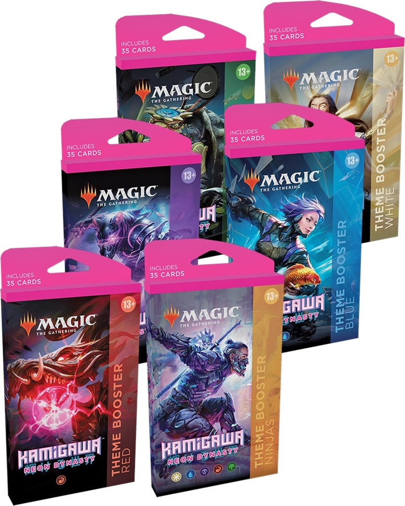 Image for Kamigawa: Neon Dynasty - Theme Booster [Set of 6] - Magic: The Gathering