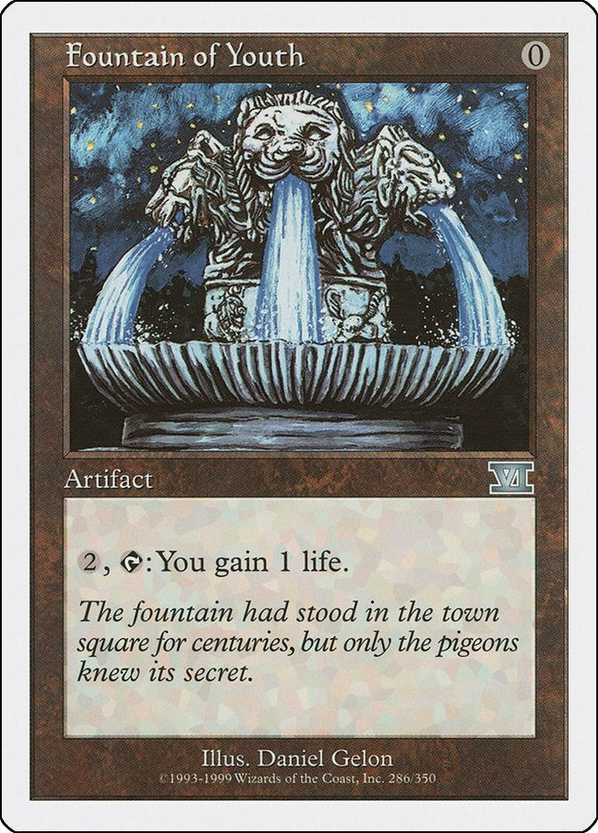 Image for Fountain of Youth (286) (6ED) - Magic: The Gathering
