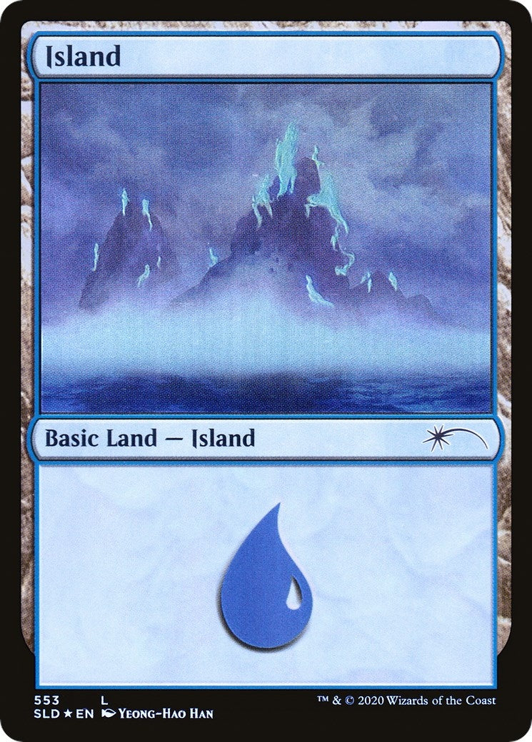 Image for Island (553) (553) (SLD) - Magic: The Gathering