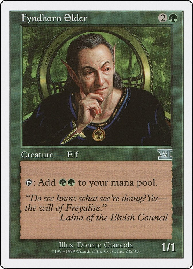 Image for Fyndhorn Elder (232) (6ED) - Magic: The Gathering