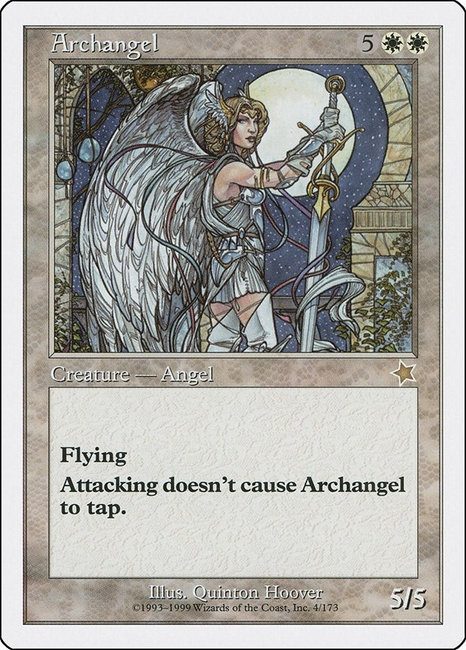 Image for Archangel (4) (S99) - Magic: The Gathering