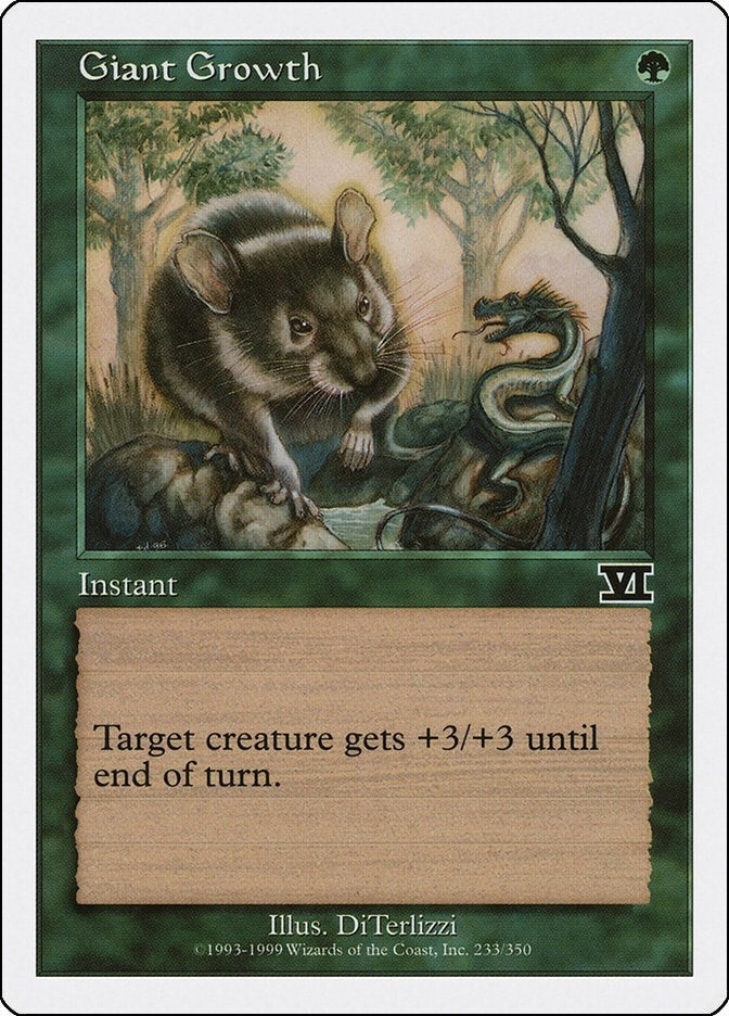 Image for Giant Growth (233) (6ED) - Magic: The Gathering