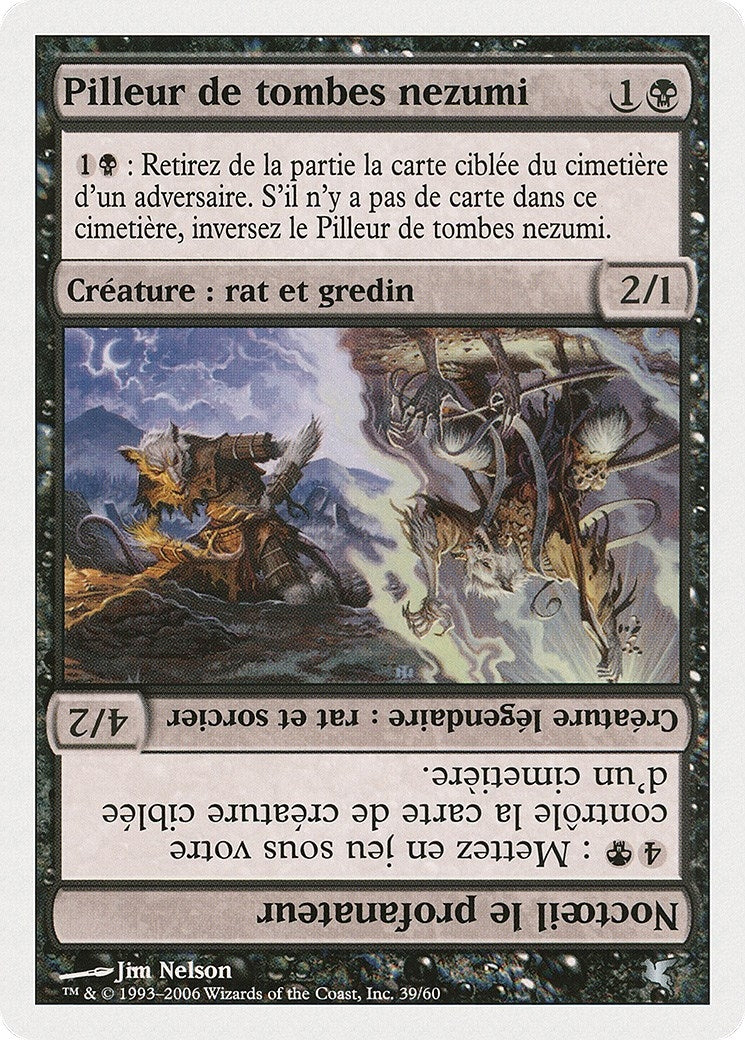Nezumi Graverobber // Nighteyes the Desecrator (French) - "Pilleur de tombes nezumi" (A39) (A39) (PSAL)
