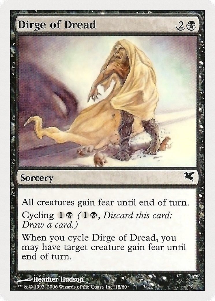 Image for Dirge of Dread (18) (PSAL) - Magic: The Gathering