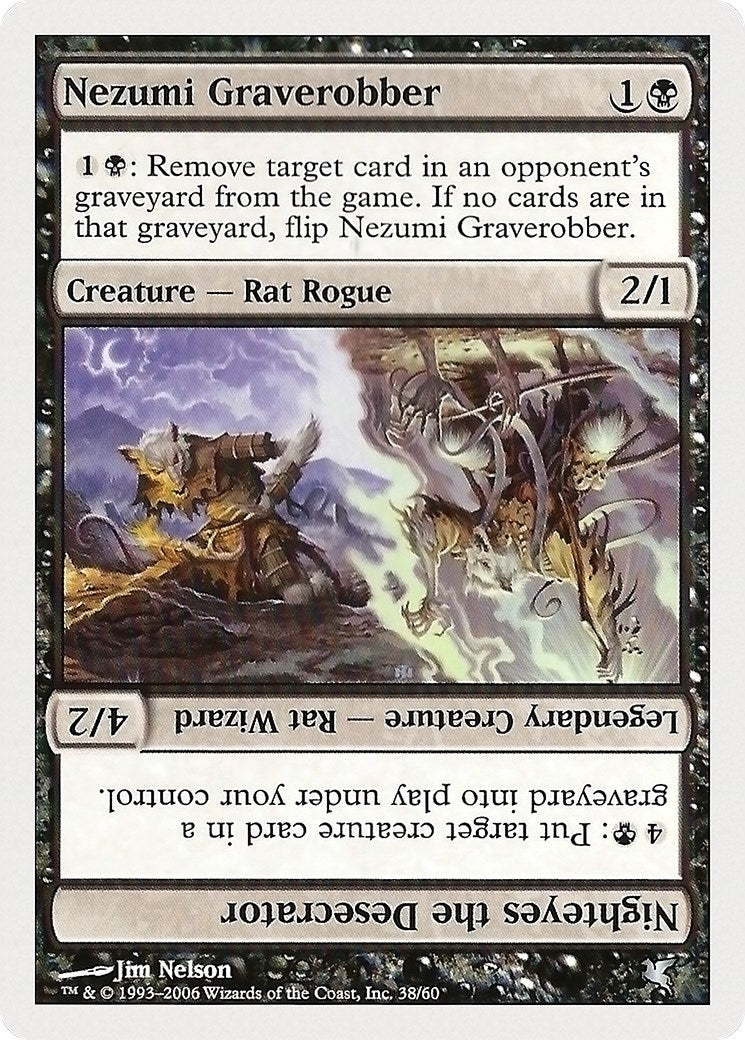 Image for Nezumi Graverobber // Nighteyes the Desecrator (38) (38) (PSAL) - Magic: The Gathering