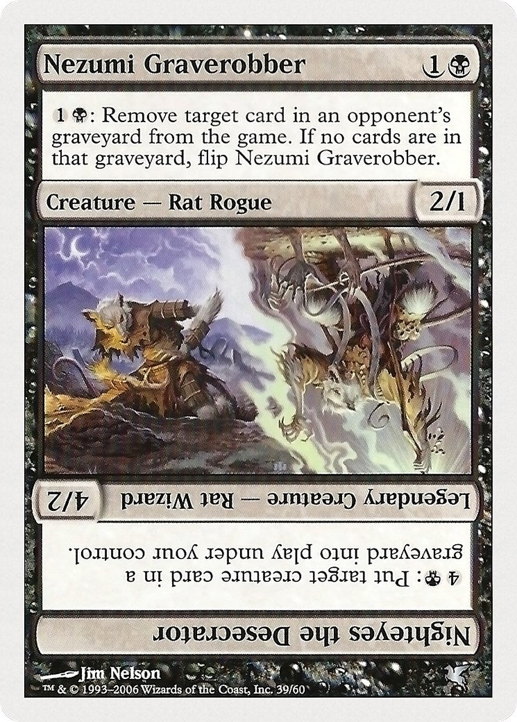 Image for Nezumi Graverobber // Nighteyes the Desecrator (39) (39) (PSAL) - Magic: The Gathering
