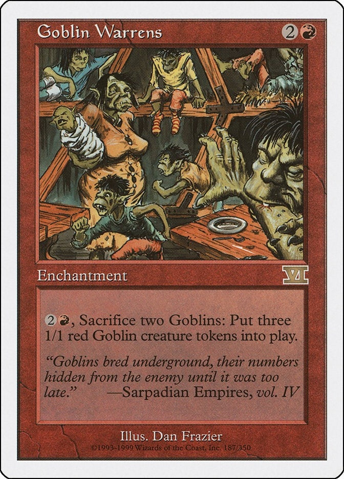 Image for Goblin Warrens (187) (6ED) - Magic: The Gathering