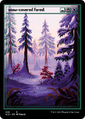 Image for Snow-Covered Forest (PixelSnowLands.jpg) (329) (SLD) - Magic: The Gathering