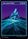 Image for Snow-Covered Island (PixelSnowLands.jpg) (326) (SLD) - Magic: The Gathering