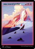 Image for Snow-Covered Mountain (PixelSnowLands.jpg) (328) (SLD) - Magic: The Gathering