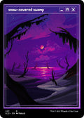Image for Snow-Covered Swamp (PixelSnowLands.jpg) (Foil Etched) (327) (SLD) - Magic: The Gathering