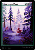 Image for Snow-Covered Forest (PixelSnowLands.jpg) (Foil Etched) (329) (SLD) - Magic: The Gathering