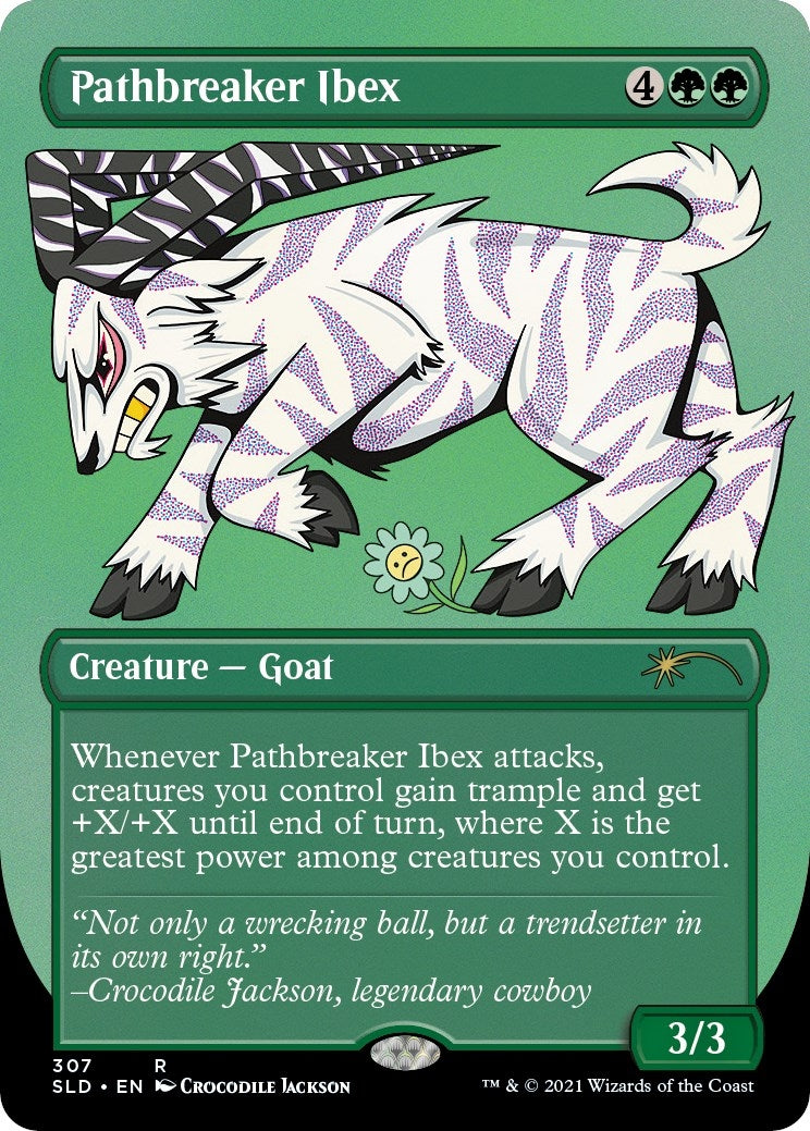 Image for Pathbreaker Ibex (307) (SLD) - Magic: The Gathering
