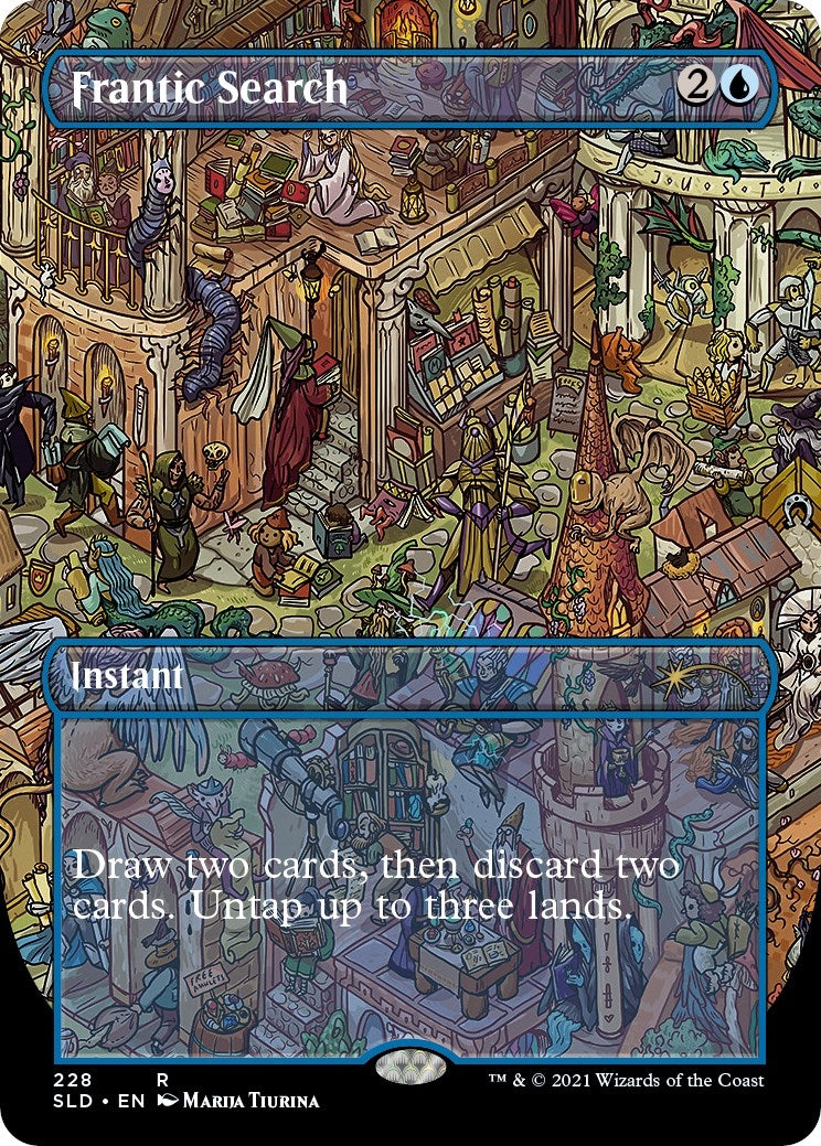 Image for Frantic Search (228) (228) (SLD) - Magic: The Gathering