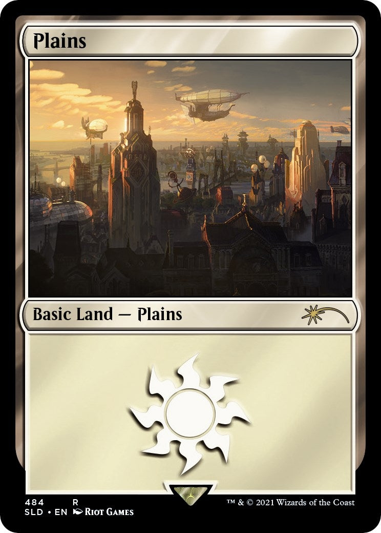 Image for Plains (Secret Lair x Arcane: Lands) (484) (SLD) - Magic: The Gathering