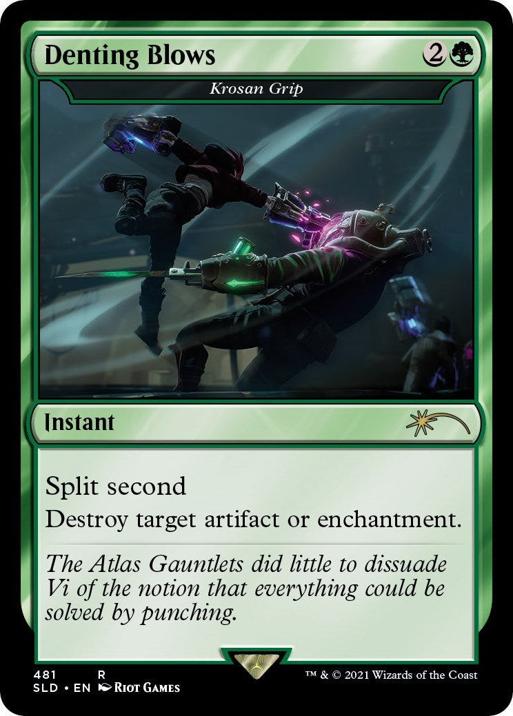 Image for Denting Blows - Krosan Grip (481) (SLD) - Magic: The Gathering