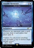 Image for Unstable Harmonics - Rhystic Study (478) (SLD) - Magic: The Gathering