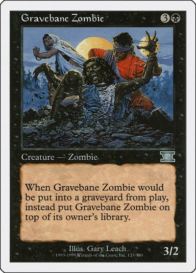 Gravebane Zombie (133) (6ED)