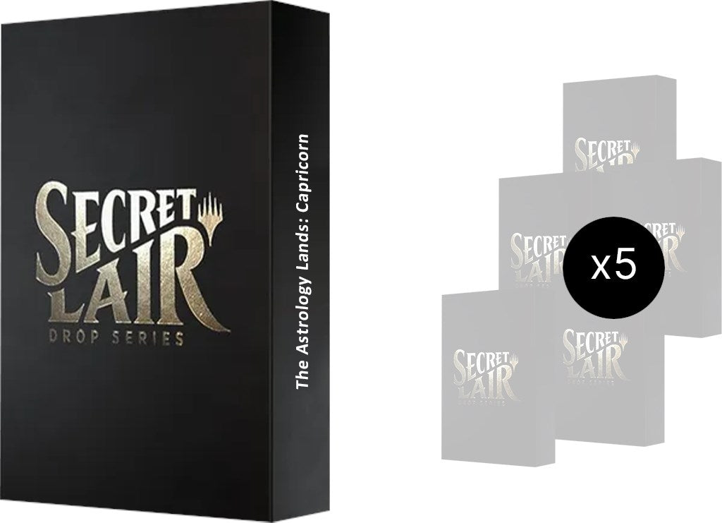 Image for Secret Lair Drop: Astrology Lands (Capricorn) Bundle - Non-Foil Edition - Magic: The Gathering