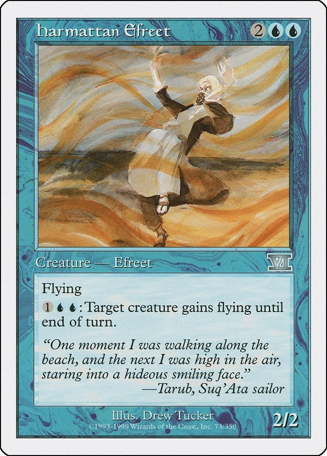 Image for Harmattan Efreet (73) (6ED) - Magic: The Gathering