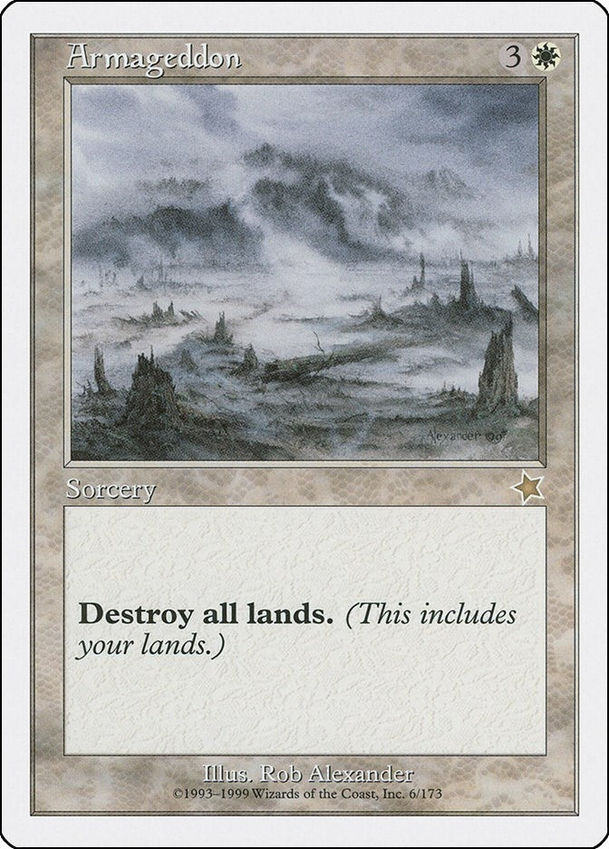 Image for Armageddon (6) (S99) - Magic: The Gathering