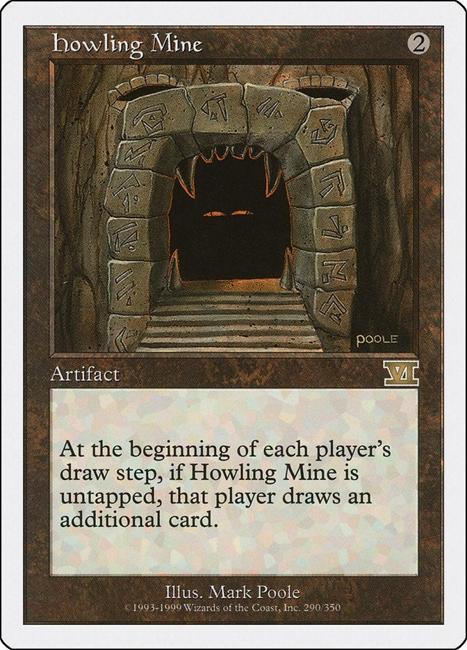 Image for Howling Mine (290) (6ED) - Magic: The Gathering
