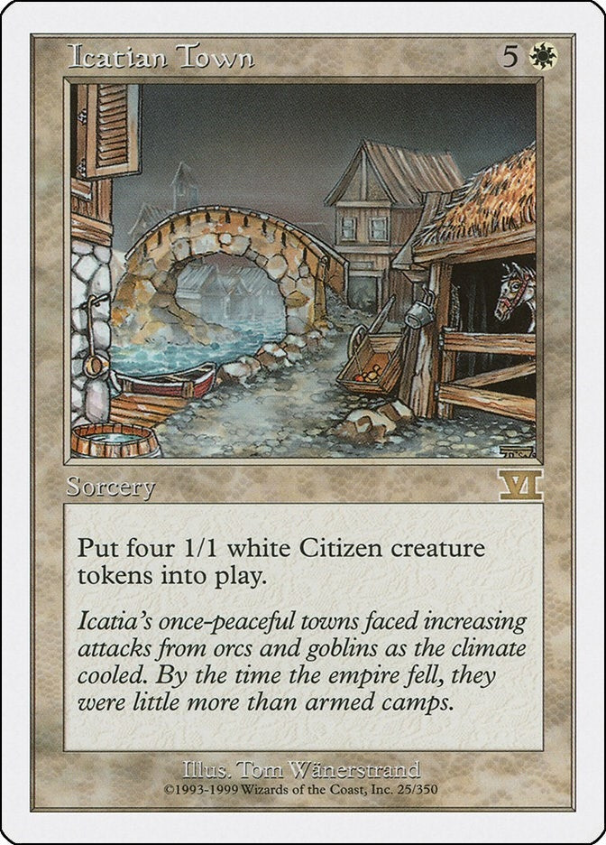 Image for Icatian Town (25) (6ED) - Magic: The Gathering