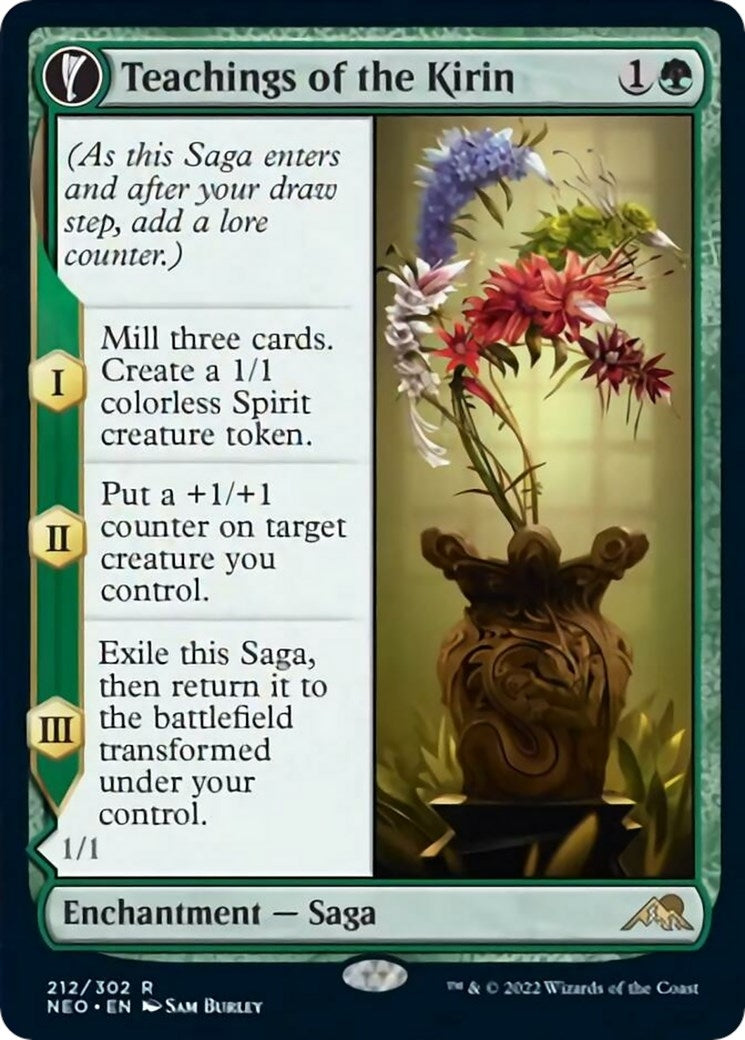 Image for Teachings of the Kirin (212) (NEO) - Magic: The Gathering