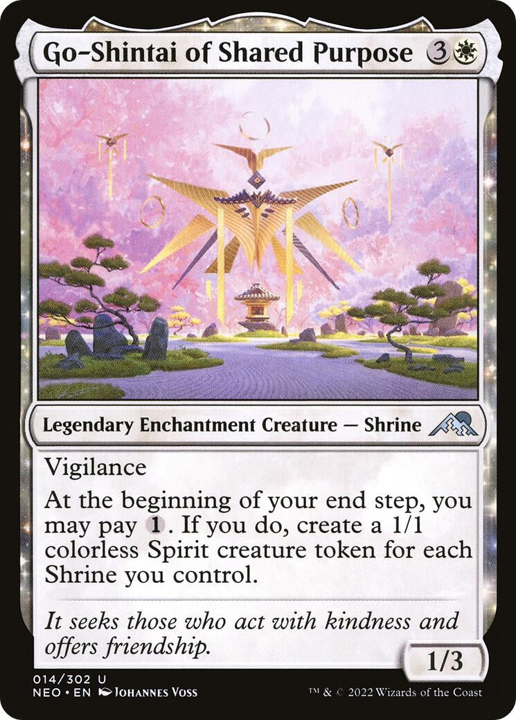Image for Go-Shintai of Shared Purpose (14) (NEO) - Magic: The Gathering