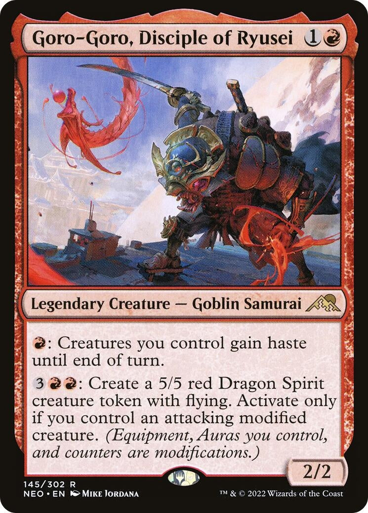Image for Goro-Goro, Disciple of Ryusei (145) (NEO) - Magic: The Gathering