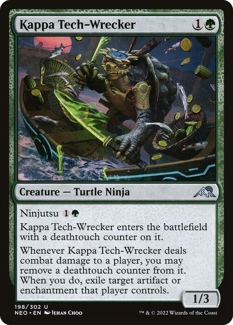 Image for Kappa Tech-Wrecker (198) (NEO) - Magic: The Gathering