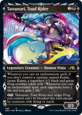 Image for Tatsunari, Toad Rider (Showcase) (345) (NEO) - Magic: The Gathering