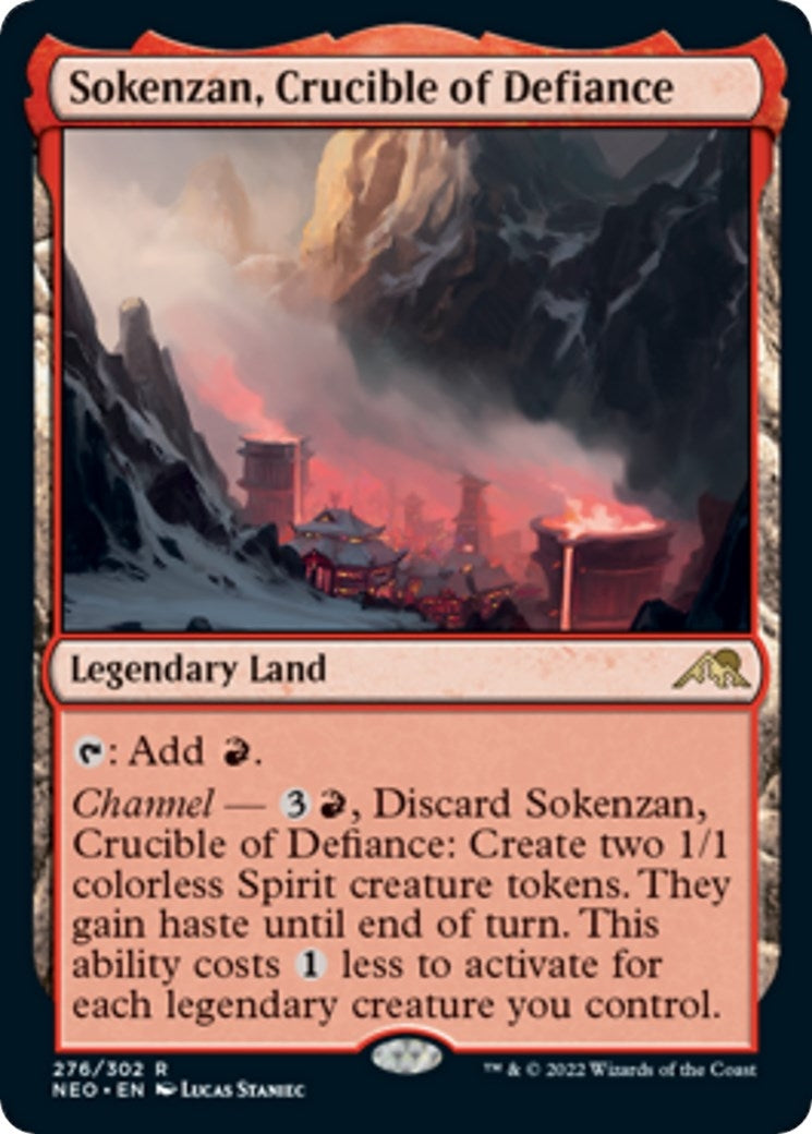 Image for Sokenzan, Crucible of Defiance (276) (NEO) - Magic: The Gathering