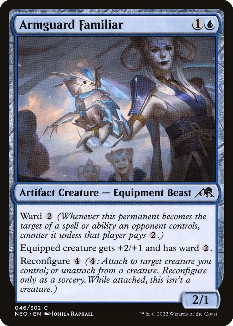 Image for Armguard Familiar (46) (NEO) - Magic: The Gathering